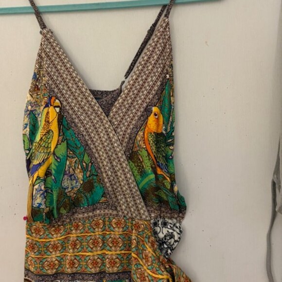 Farm Rio Wrap Dress, Size S, - Picture 5 of 16